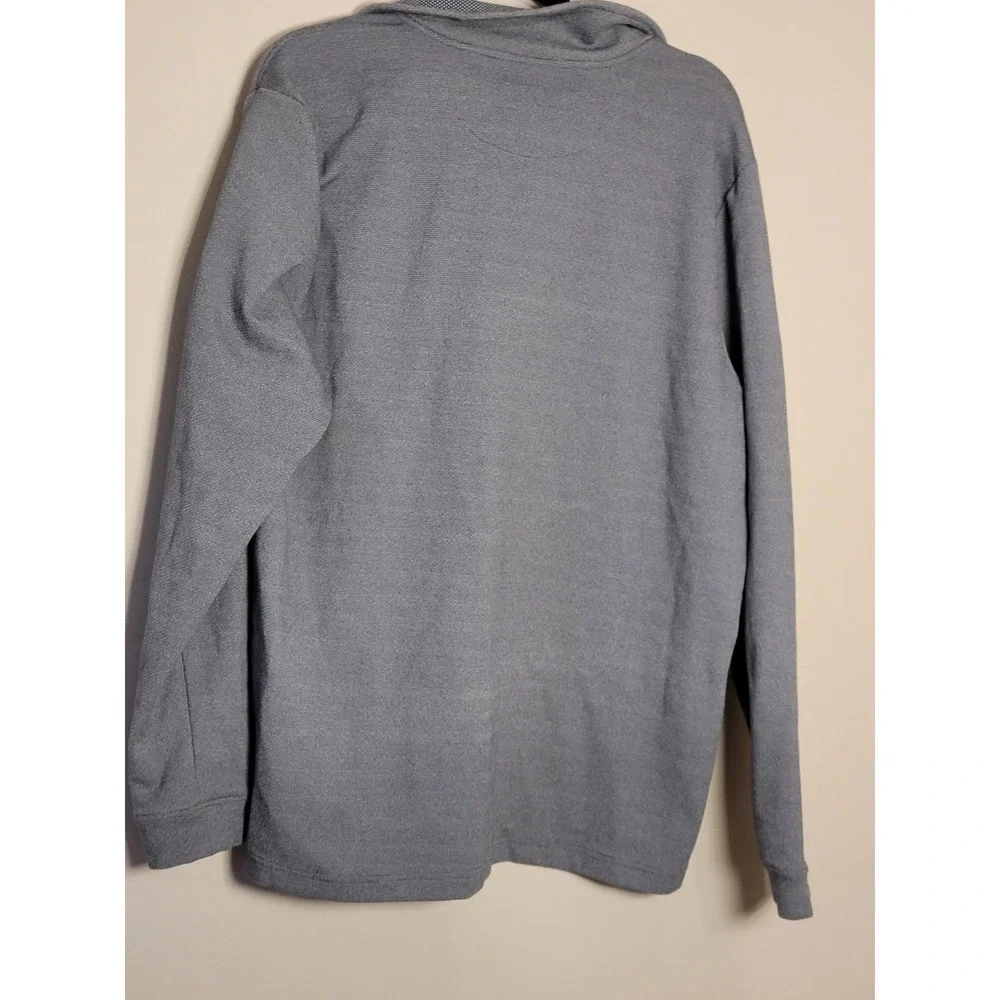 14th and Union Large 1/4 Zip Men's sweater -‎ Heather gray
